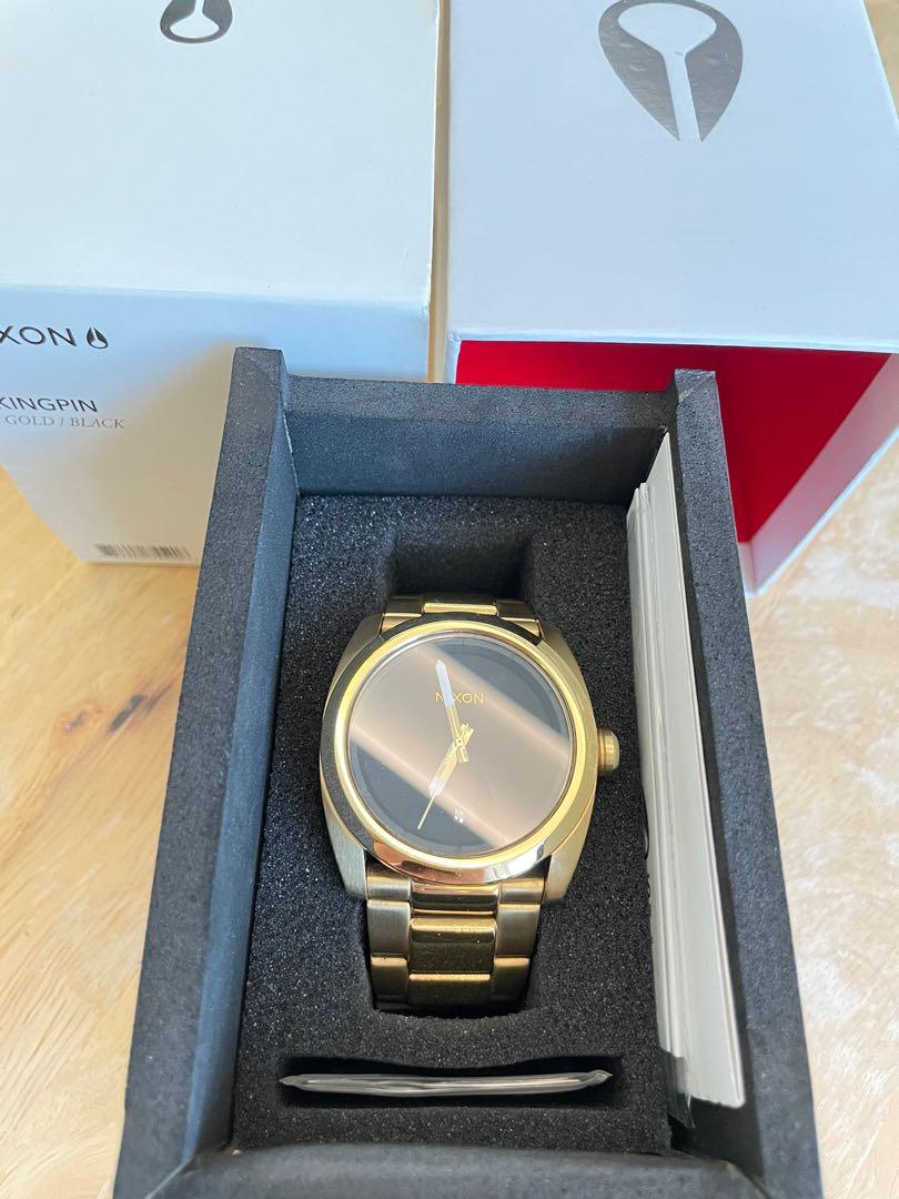 nixon kingpin gold