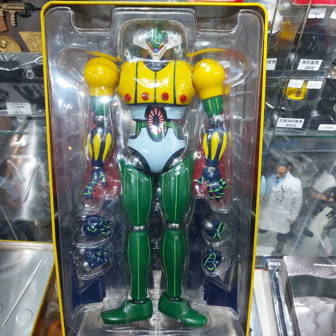 中古巳開封world Scope 極新金剛飛天鑽合金jeeg 玩具 遊戲類 玩具 Carousell