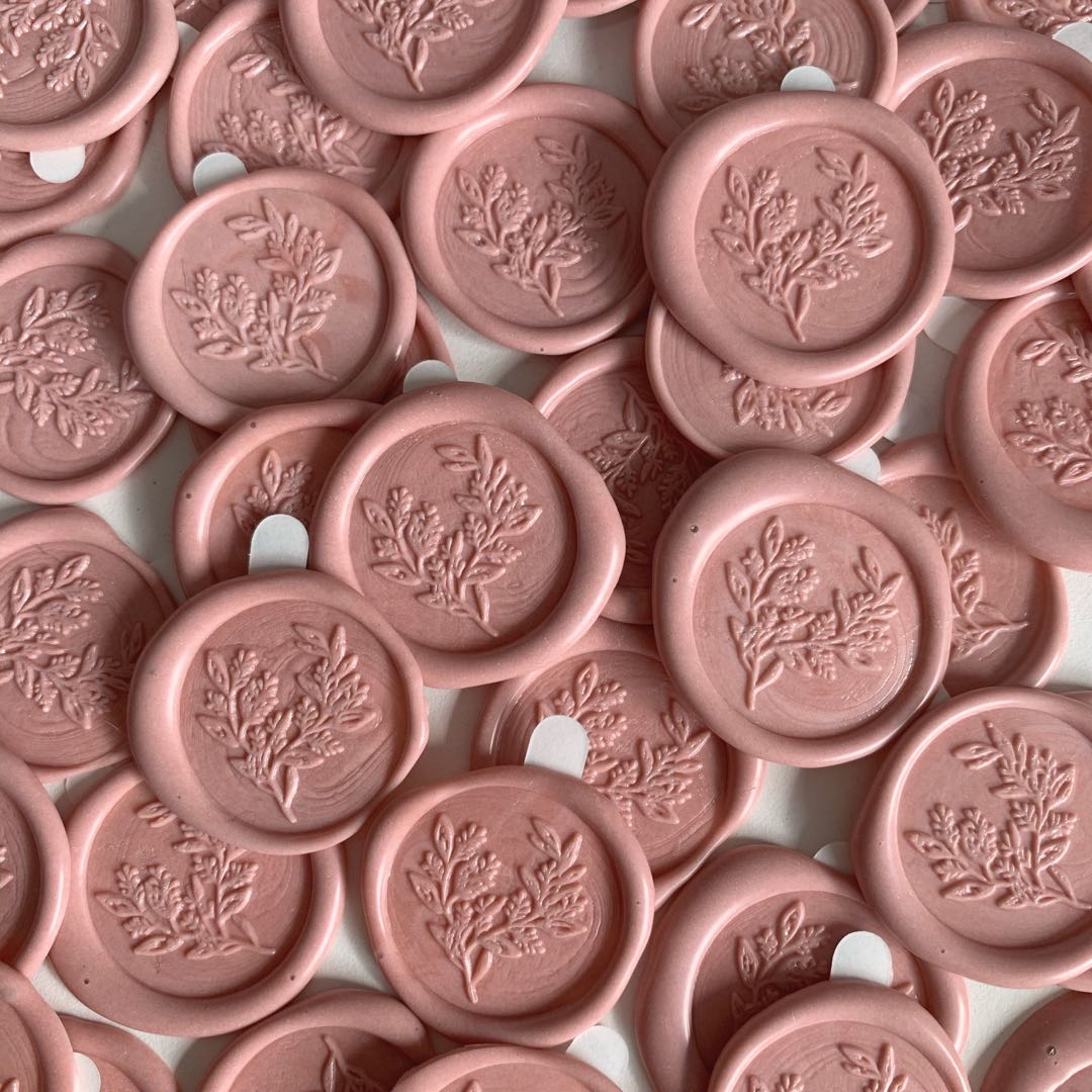 Adhesive wax seals (custommade), Hobbies & Toys, Stationery & Craft