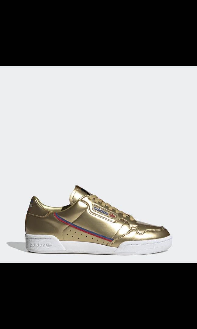 adidas continental vulc gold