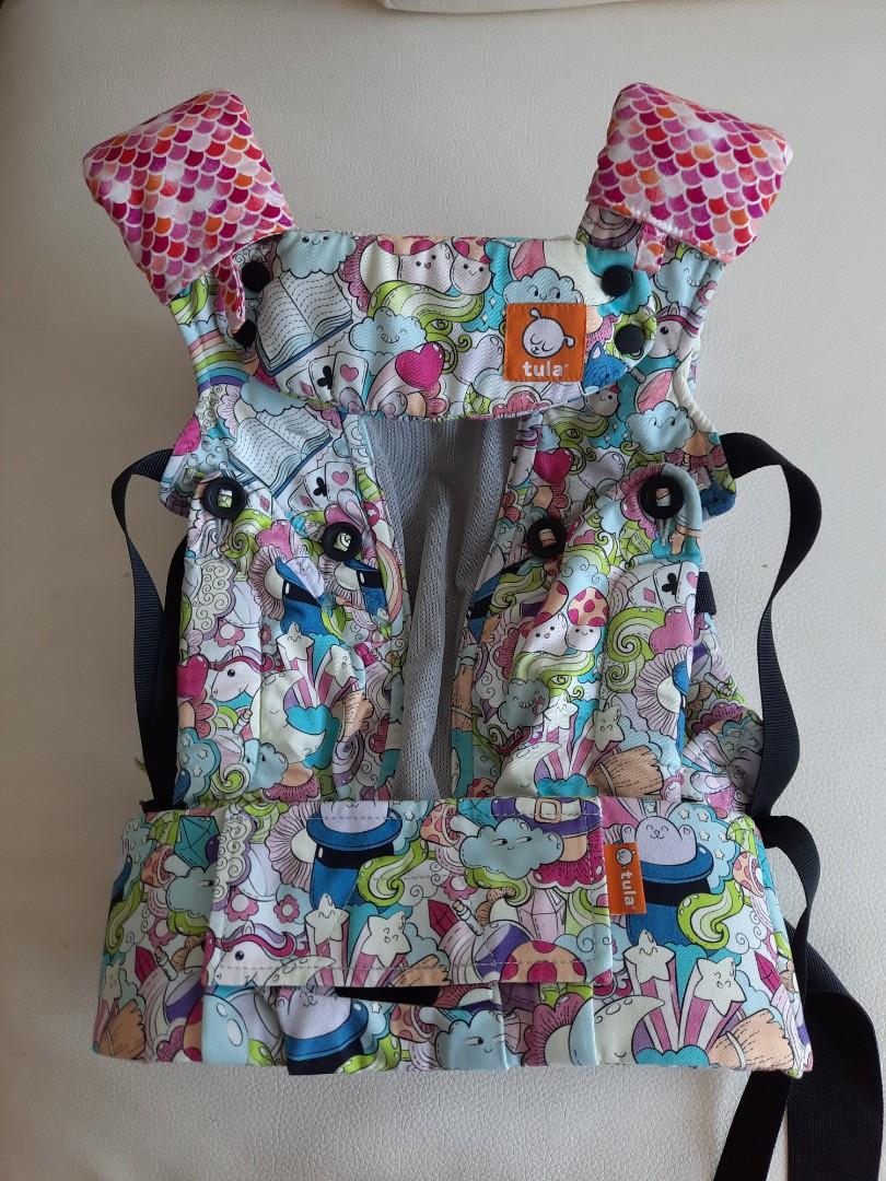 Almost new abracadabra Tula Explore mesh with drool pads