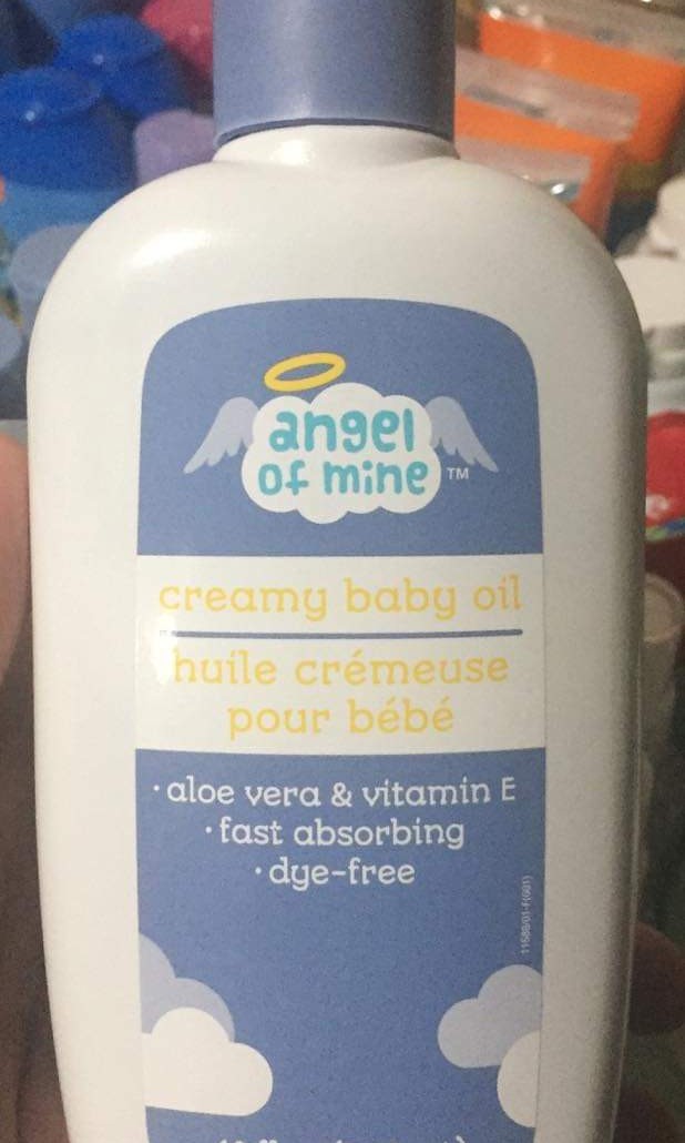 Angel Of Mine Creamy Baby Oil 290ml Babies Kids Bathing Changing Other Baby Bathing Changing Needs On Carousell