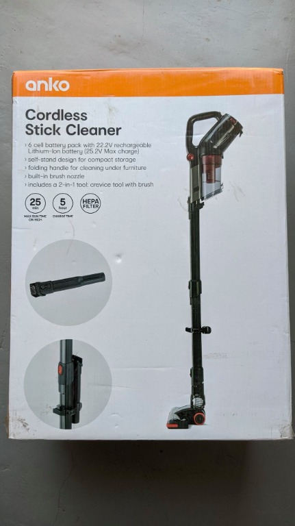 Anko cordless stick vacuum battery cheap