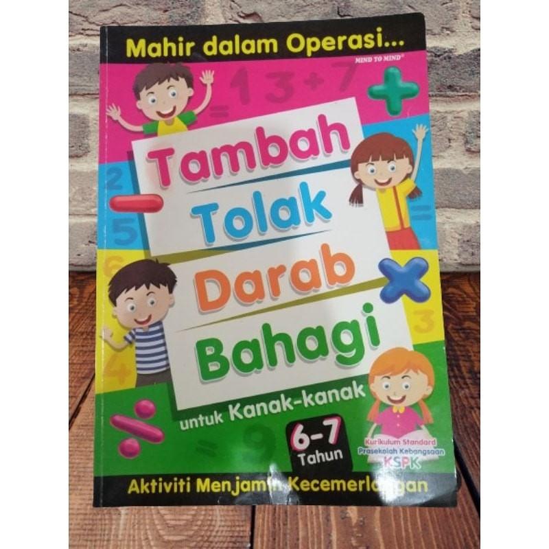 Asas Matematik Tambah Tolak Darab Bahagi Books Stationery Books On Carousell