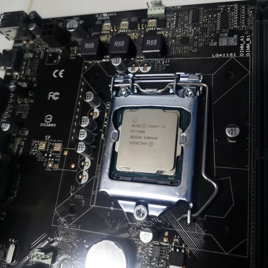 Asus Motherboard i5 7th Gen, Computers & Tech, Desktops on Carousell