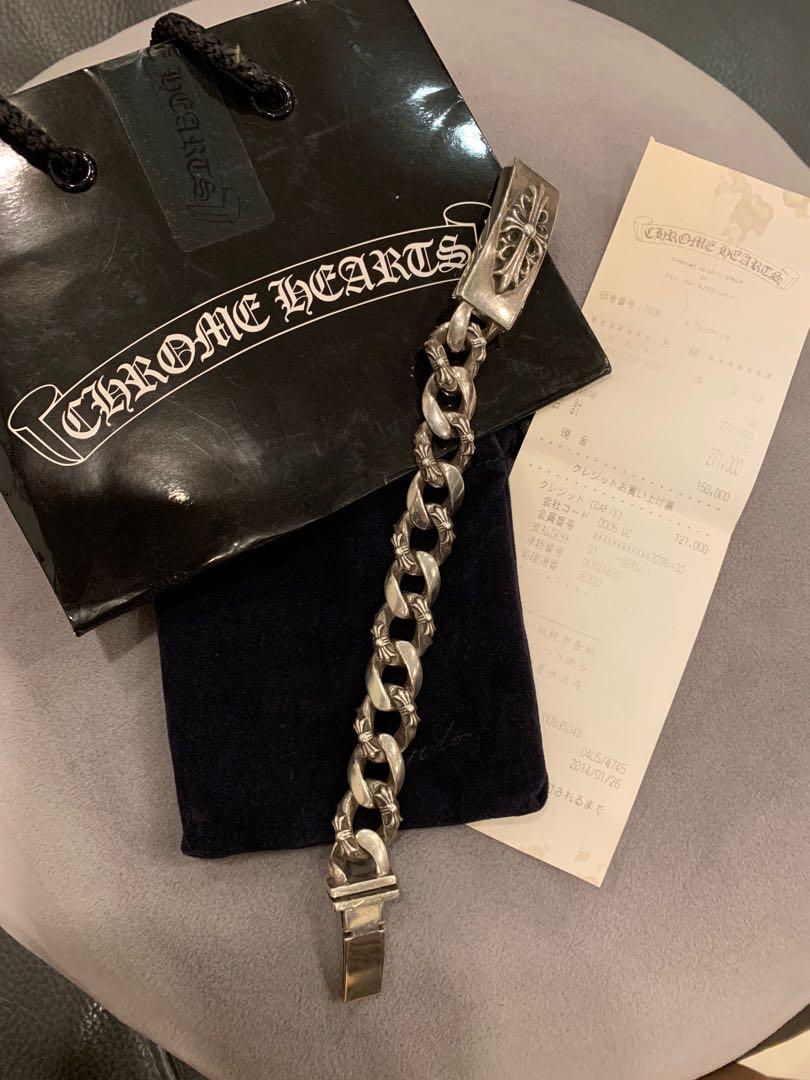 Authentic Chrome Hearts bracelet, Luxury, Accessories on Carousell