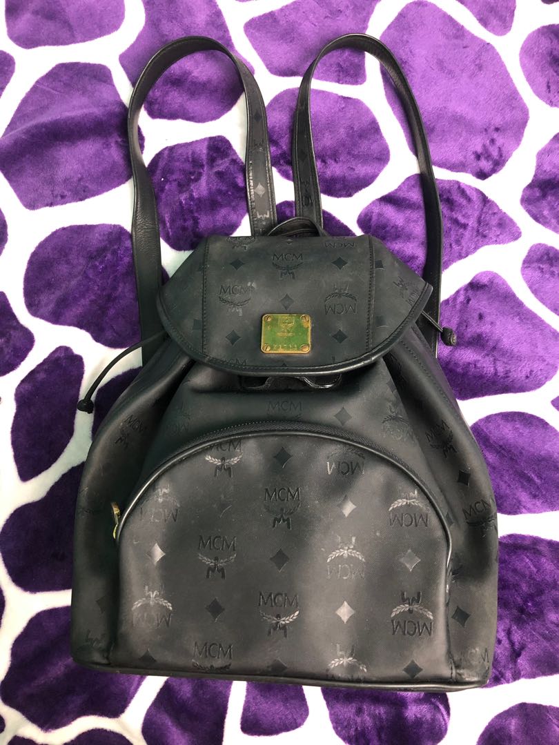 Authentic MCM Backpack, Luxury, Bags & Wallets on Carousell