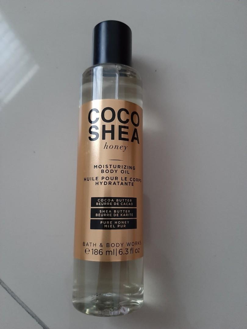 coco shea honey oil bath and body works