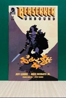 Berserker Unbound #1 Mike Mignola variant