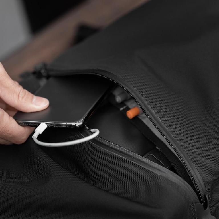 Black Ember Shadow 26L Everyday Waterproof Backpack from Kickstarter Men s Fashion Bags Backpacks on Carousell