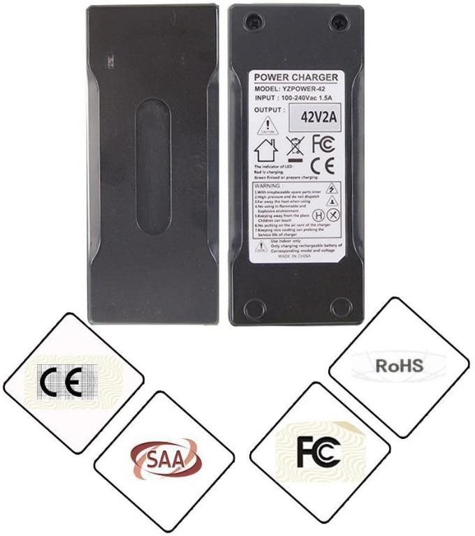 [BNIB] Abakoo (YZPOWER42) Power Charger 42V, 2A, 36V 2A eScooter/e