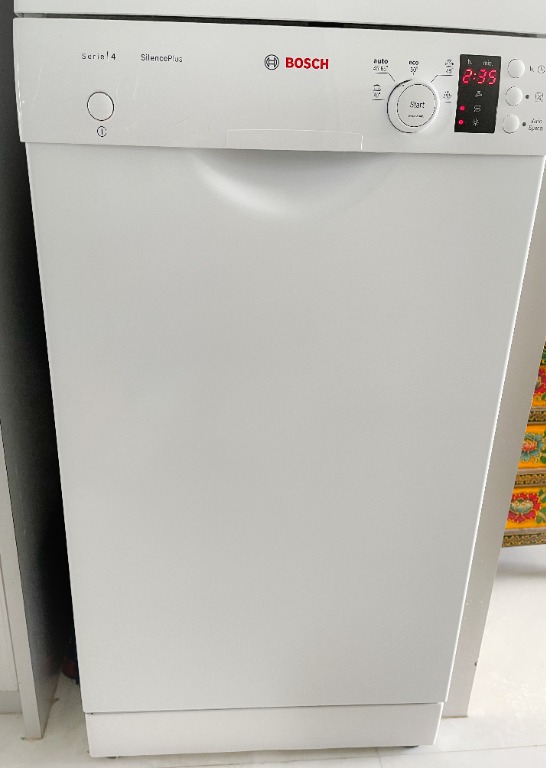 Bosh Dishwasher Slimline hard to find in SG, Furniture & Home Living