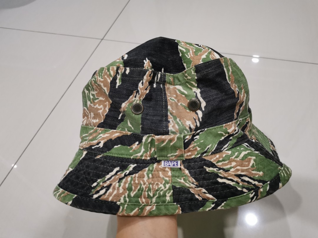 Tiger camo bucket on sale hat