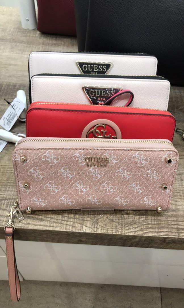 Brand New Guess Wallets, Luxury, Bags & Wallets on Carousell