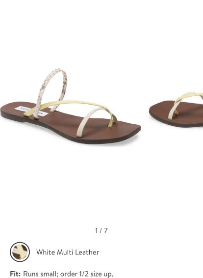 Steve madden janessa deals sandal