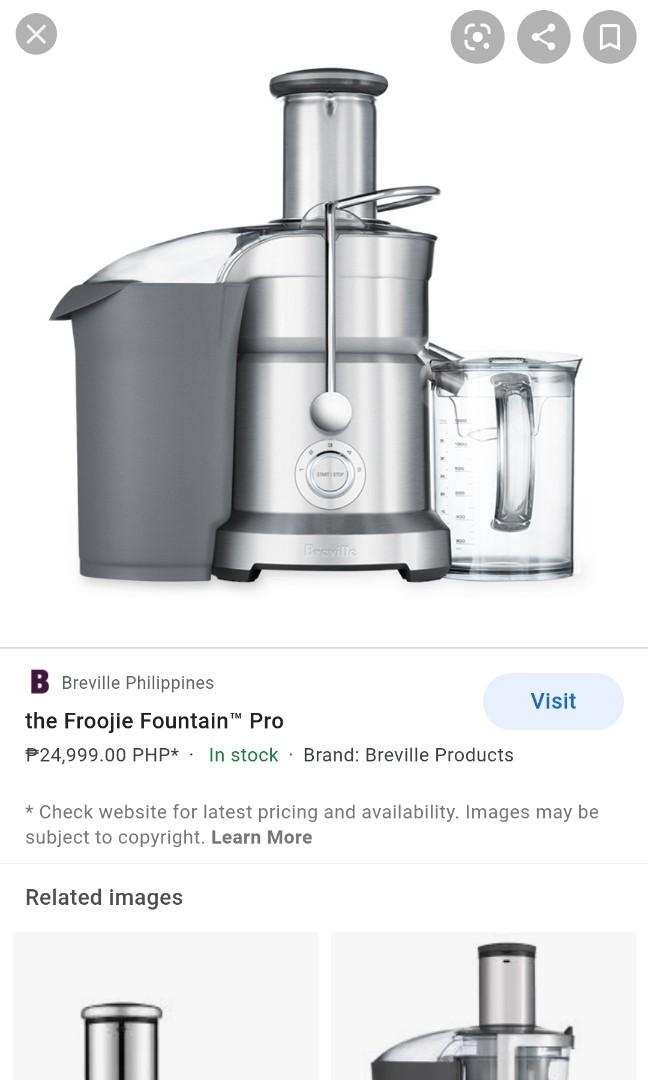 Breville hotsell froojie fountain