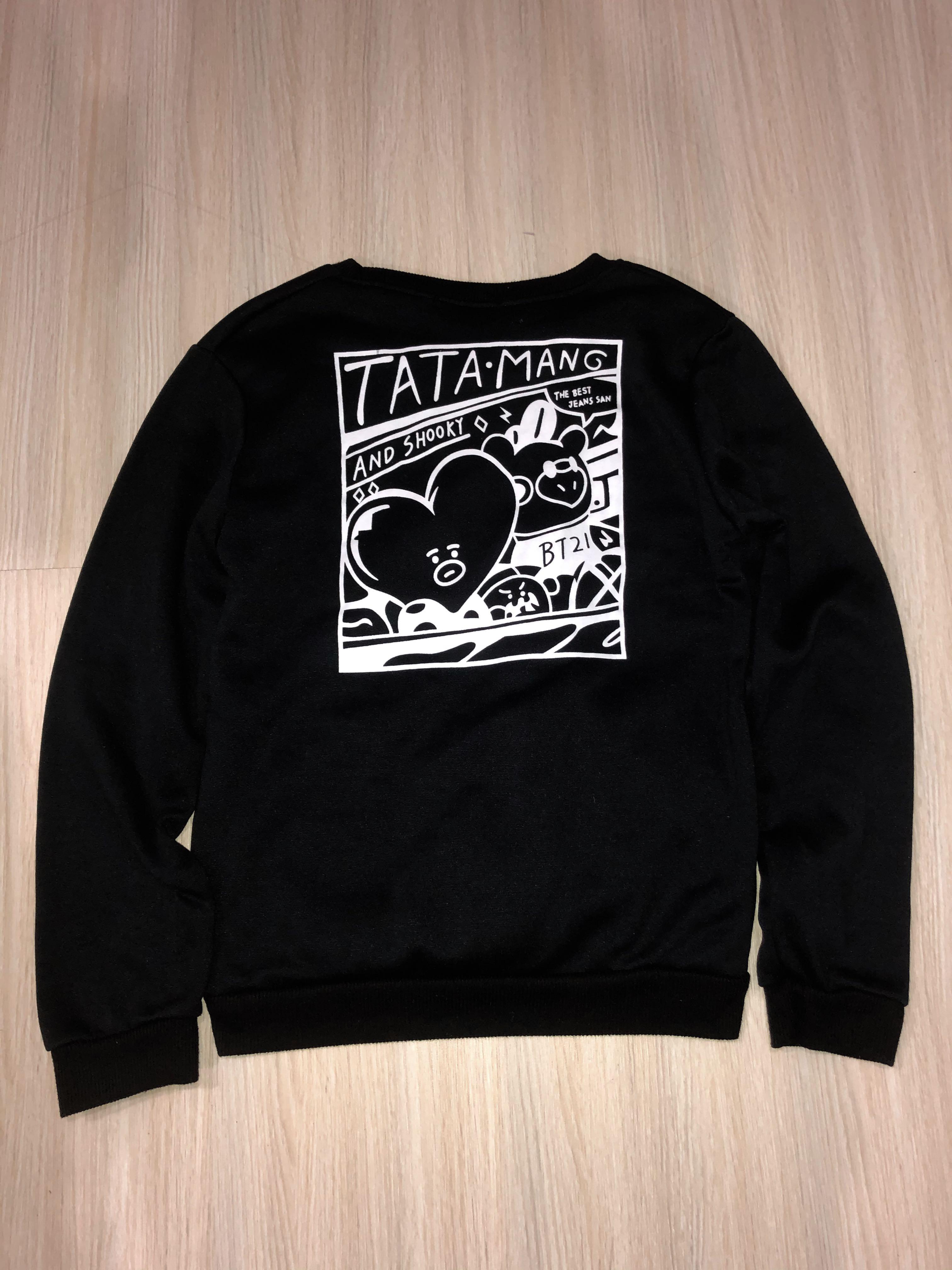 BT21 TATA sweatshirt bts, Hobbies u0026 Toys, Collectibles u0026 Memorabilia, Fan  Merchandise on Carousell