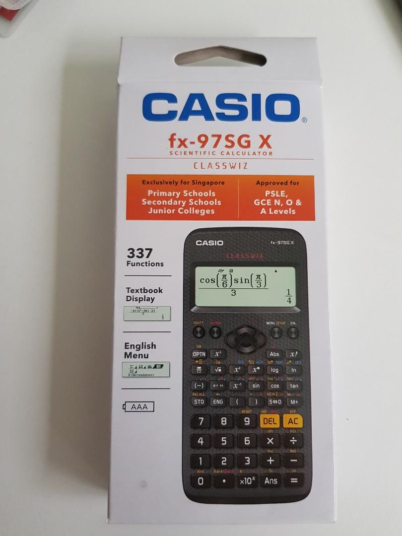 Casio fx 97SGX Calculator Computers Tech Printers Scanners Copiers on Carousell