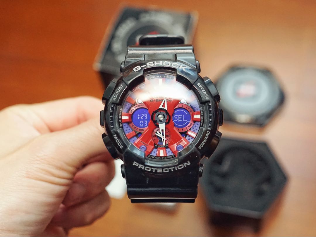 CASIO G SHOCK ga 120b 1adr