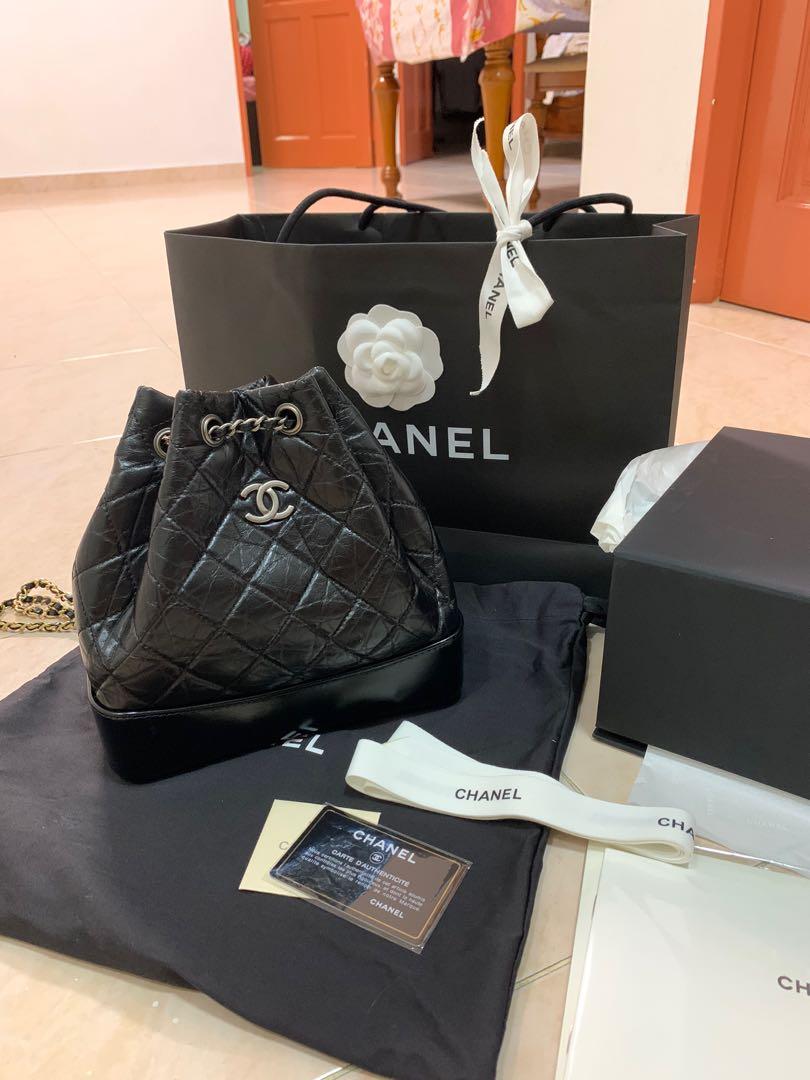 Chanel Gabrielle BackPack Small, Luxury, Bags & Wallets on Carousell
