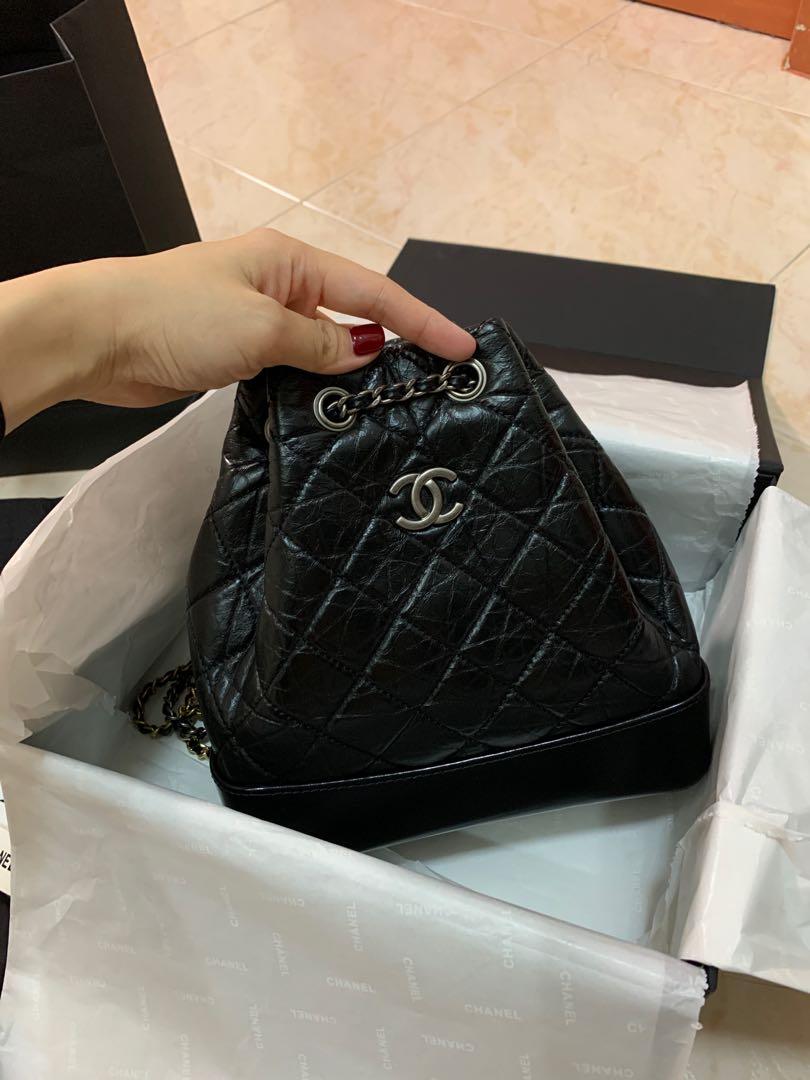 Chanel Gabrielle BackPack Small, Luxury, Bags & Wallets on Carousell