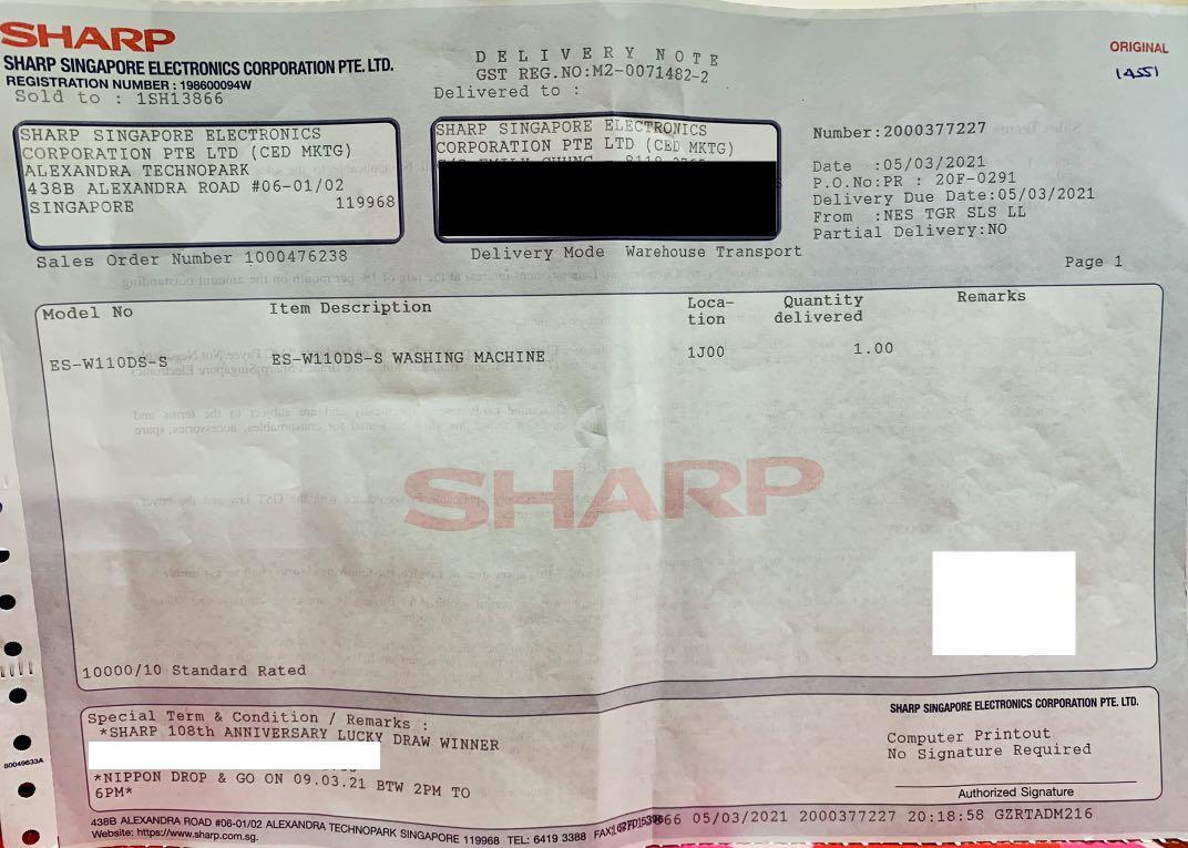 *NEW* Sharp 11kg Topload Washing Machine ESW110DSS *No Holes Tub* *3