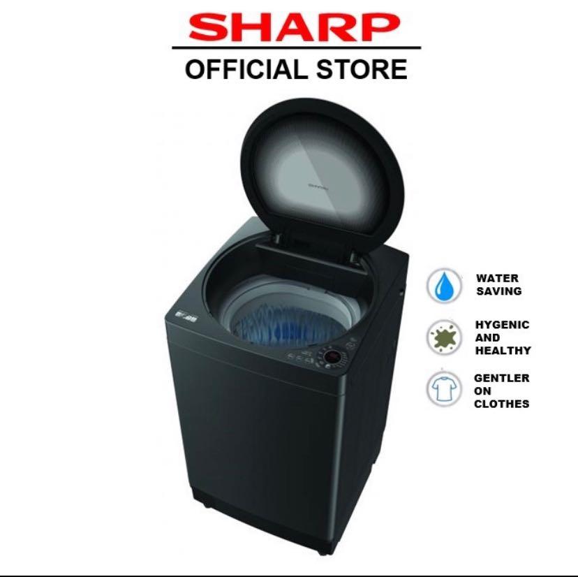 *NEW* Sharp 11kg Topload Washing Machine ESW110DSS *No Holes Tub* *3