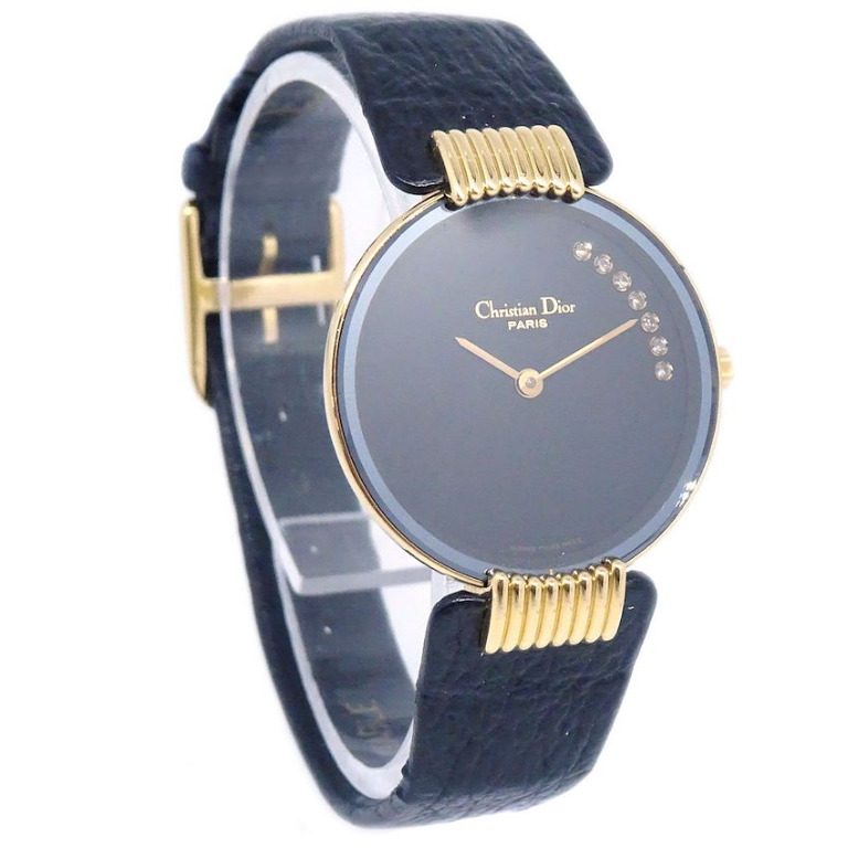 CHRISTIAN DIOR BAGHEERA BLACK MOON LADIES WATCH D47 153 3 Mobile