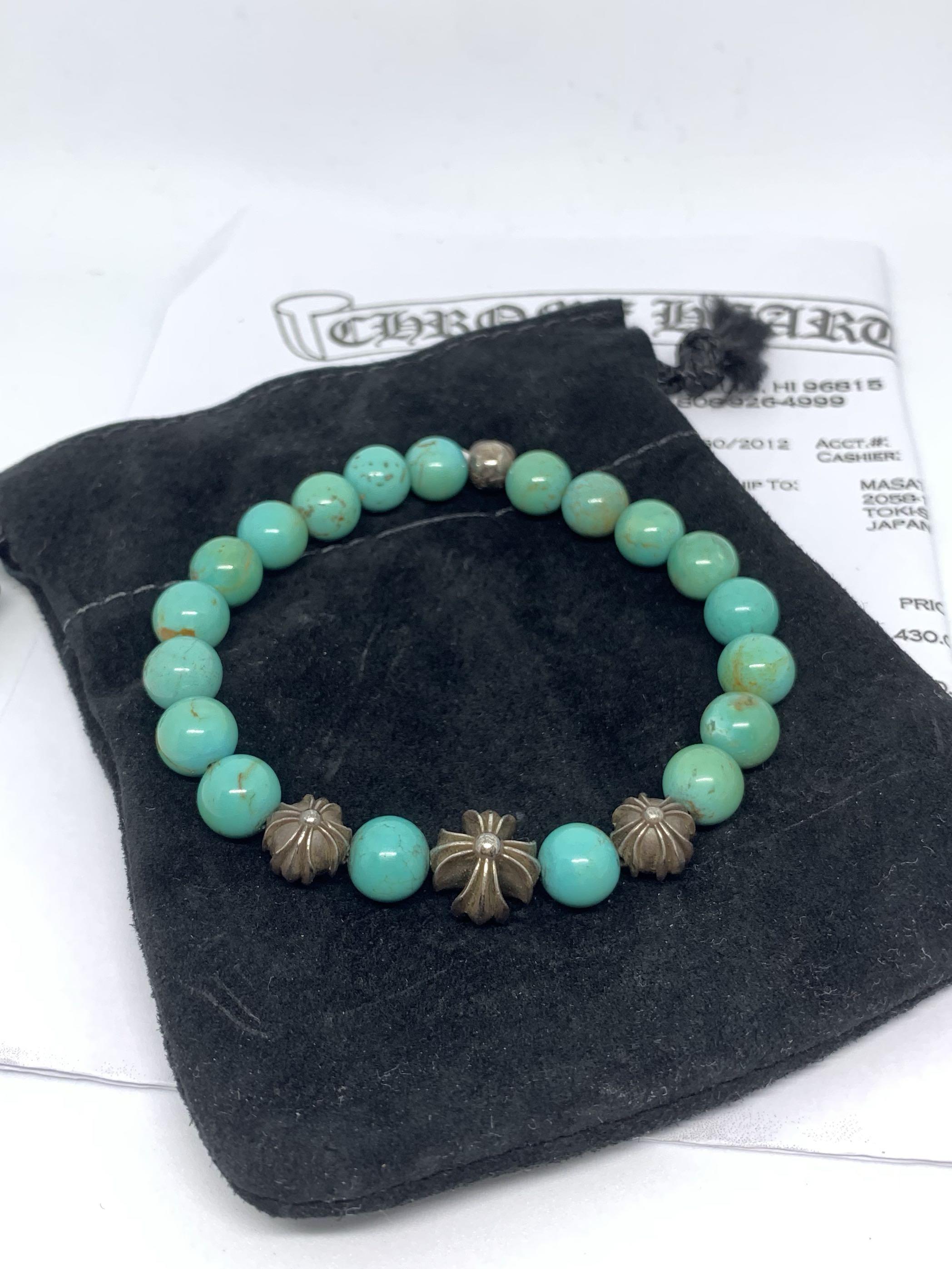 Chrome hearts new arrivals turquoise