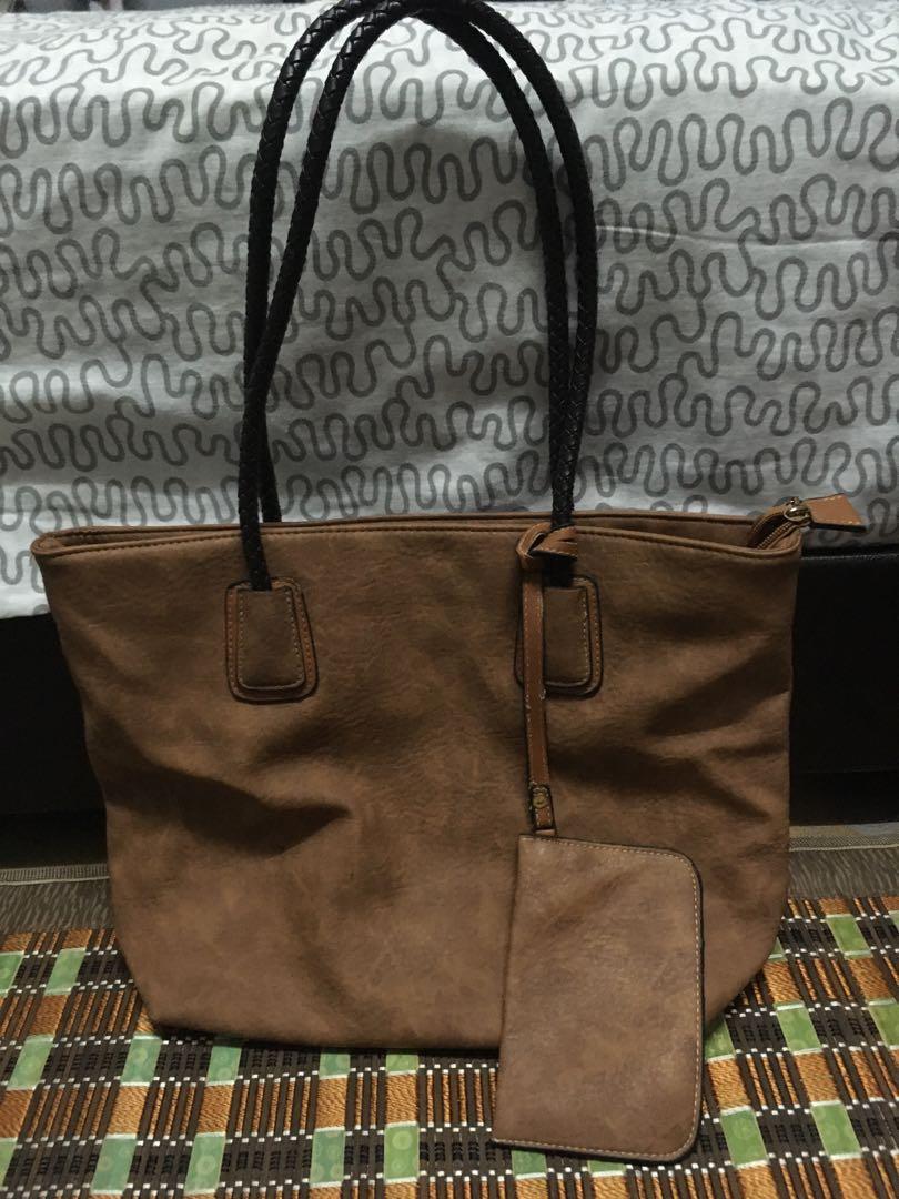 Clarks Brown Tote Bag