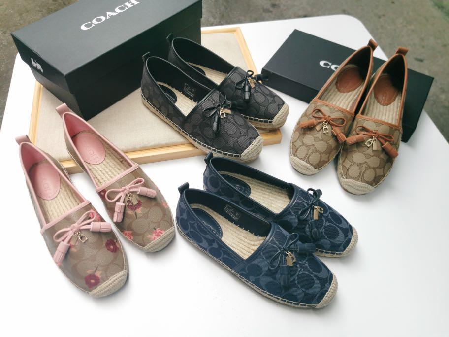 Coach womens flats clearance