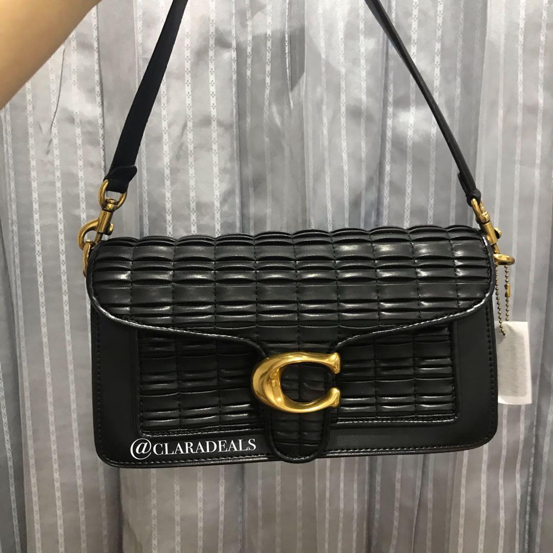 Coach Tabby Pillow Black, Women's Fashion, Bags & Wallets, Purses & Pouches  on Carousell