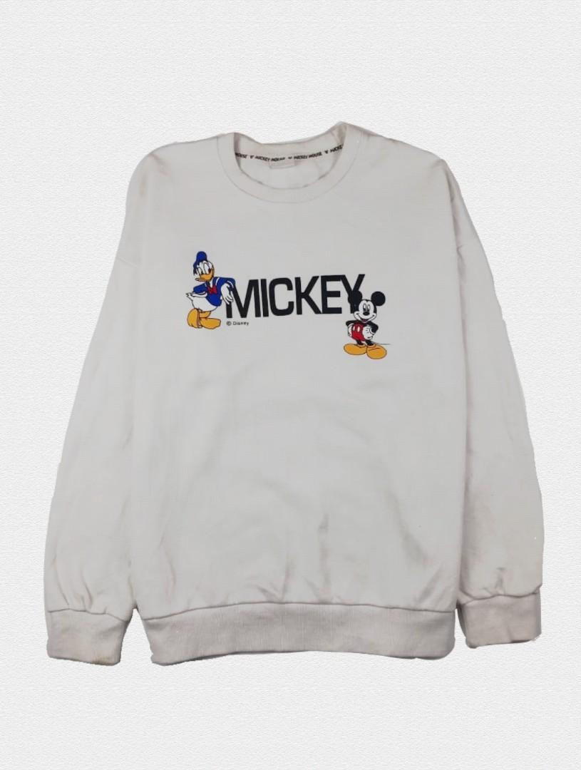 Crewneck Disney Mickey Mouse, Fesyen 