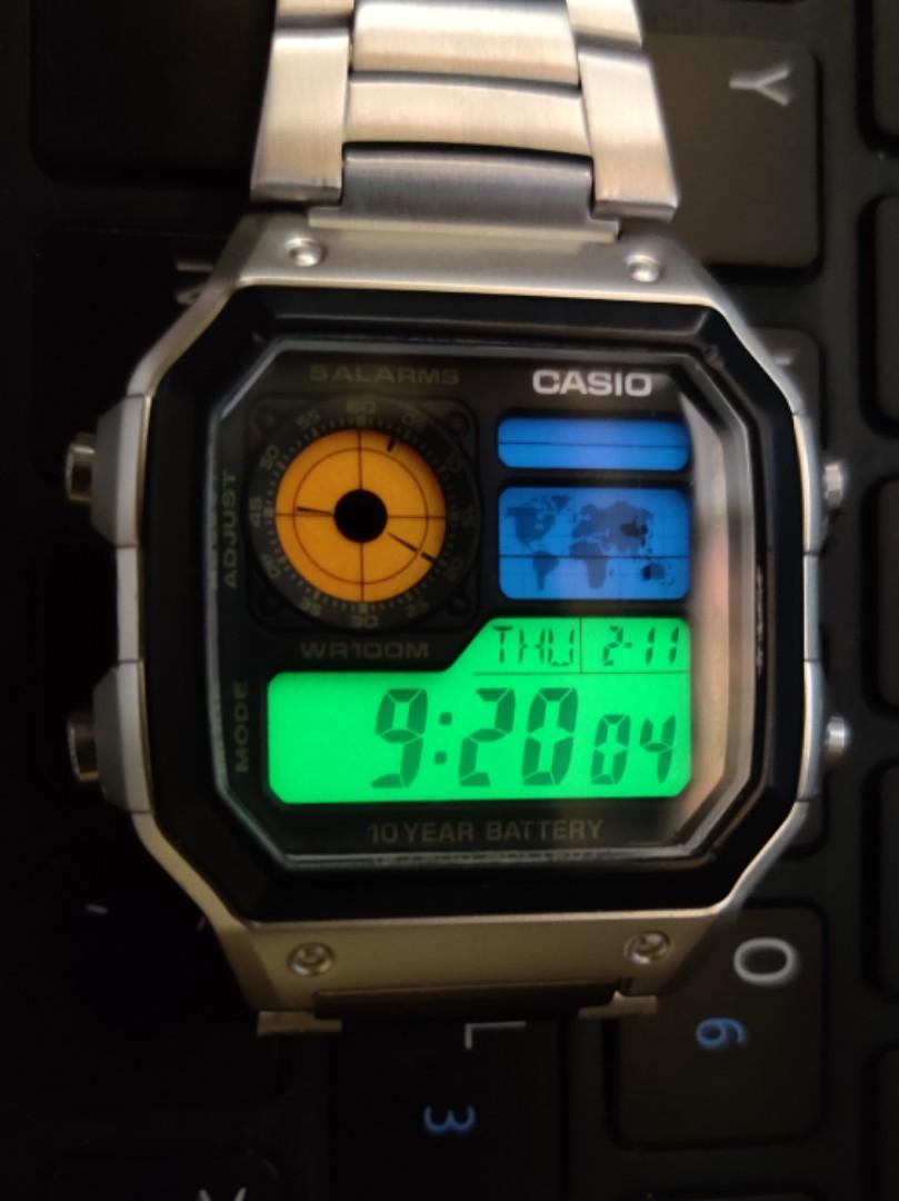 Casio AE1200 LED mod - Album on Imgur