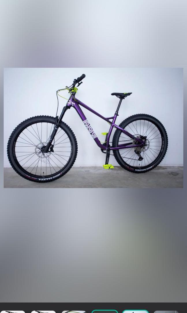 Da Bomb Sentinel 27.5+/29er Boost Frame with BZ custom built wheels ...