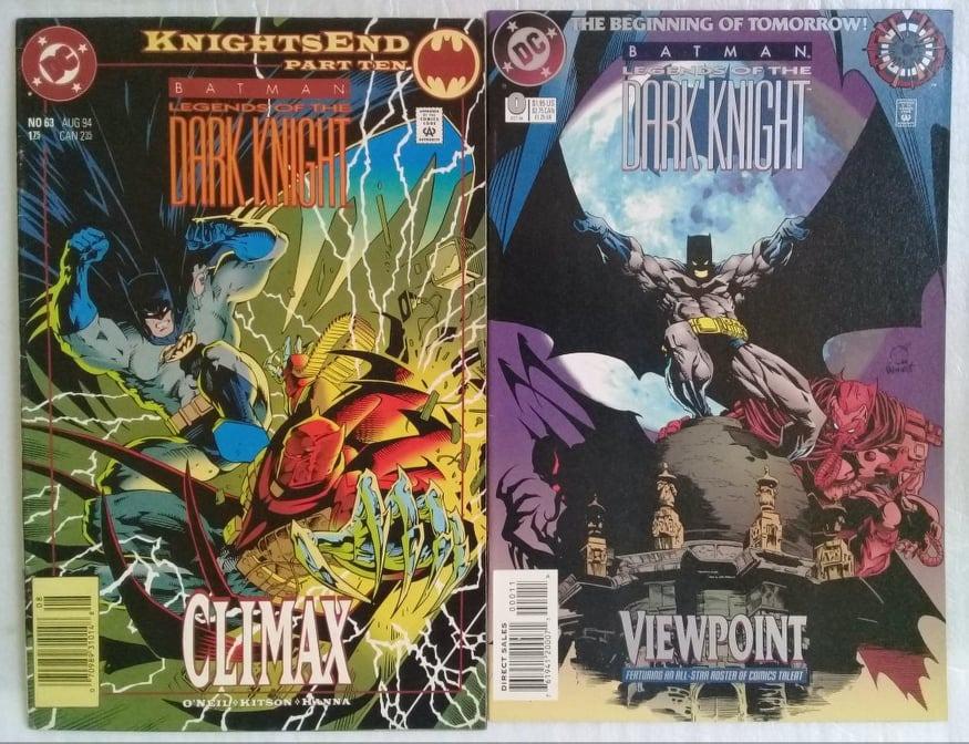 DC Batman Comics For Sale (Category: Comics & Manga) located in Imus. Submitted by mnxtoyhouse (Listing ID 247195710, Image 3). Description: DC Comics Batman For Sale Batman Wargames #1 P100 Batman Knightfall #500 P300 Batman Legends of the Dark Knight #63 (Knight's End Part10) P300 Batman Legends of the Dark Knight #0 (Viewpoint) P300 PUBLISHER: DC Comics CONDITION: Fine to VF, complete, no torn pages PAYMENT: Cash/Gcash/PayPal/BPI MEETUP: Imus,
