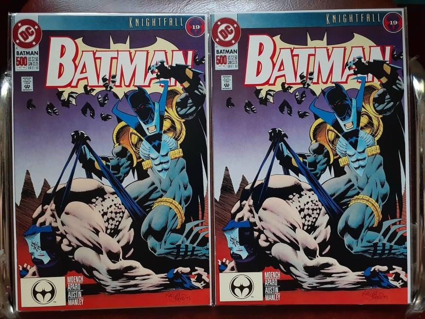 DC Batman Comics For Sale (Category: Comics & Manga) located in Imus. Submitted by mnxtoyhouse (Listing ID 247195710, Image 2). Description: DC Comics Batman For Sale Batman Wargames #1 P100 Batman Knightfall #500 P300 Batman Legends of the Dark Knight #63 (Knight's End Part10) P300 Batman Legends of the Dark Knight #0 (Viewpoint) P300 PUBLISHER: DC Comics CONDITION: Fine to VF, complete, no torn pages PAYMENT: Cash/Gcash/PayPal/BPI MEETUP: Imus,