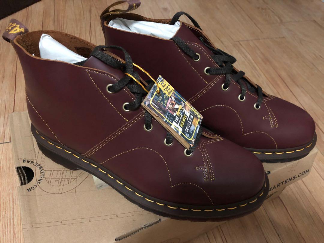 Dr Martens Church Monkey Boots Men s Fashion Footwear Boots on Carousell