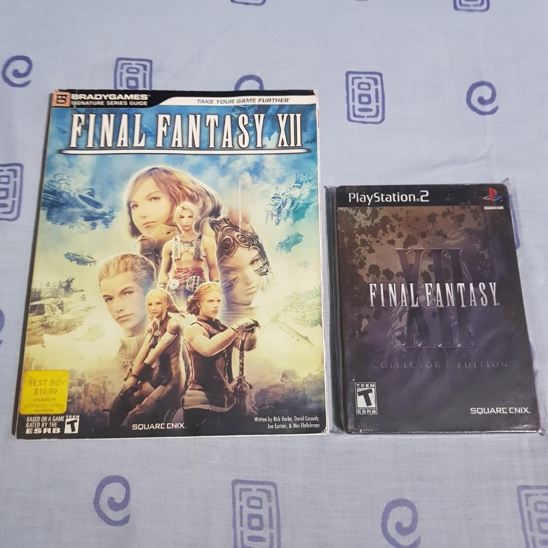 Final Fantasy Xii Playstation 2 Ps2 Video Gaming Video Games Playstation On Carousell