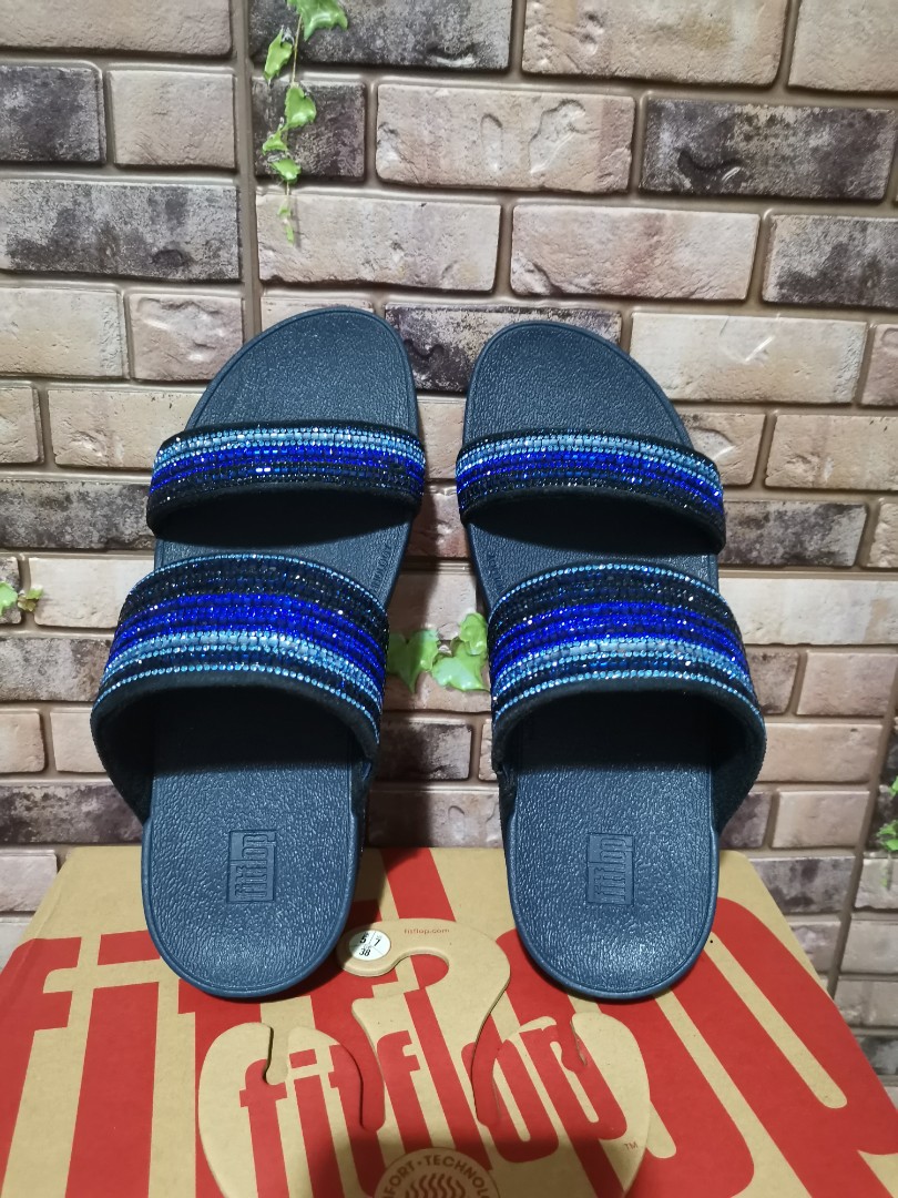 Fitflop rosa 2025 crystal mosaic slide