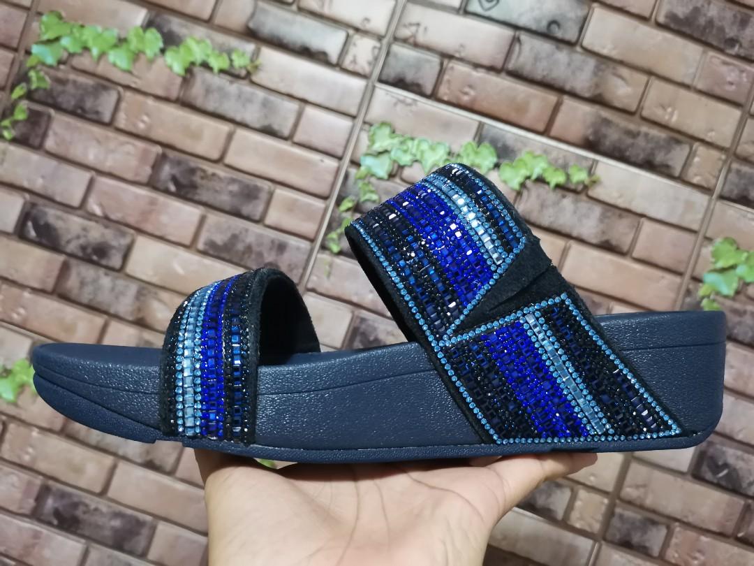 Fitflop rosa deals crystal mosaic slide