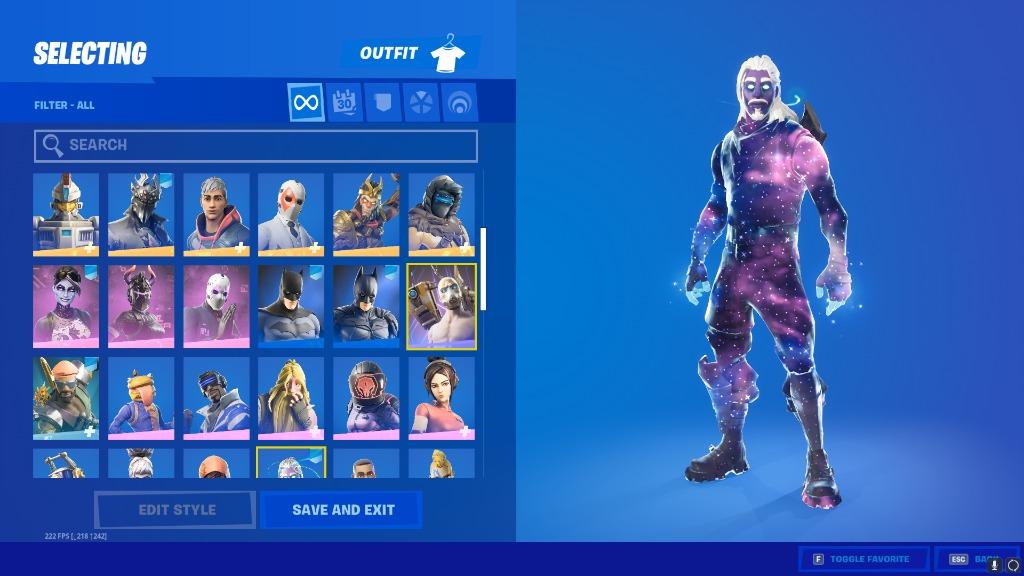 Fortnite | Conta fortnite + de 500 skins, galaxy