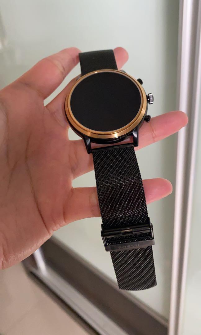 FOSSIL GEN 5 JULIANNA HR BLACK SMARTWATCH FTW6036 Women s Fashion