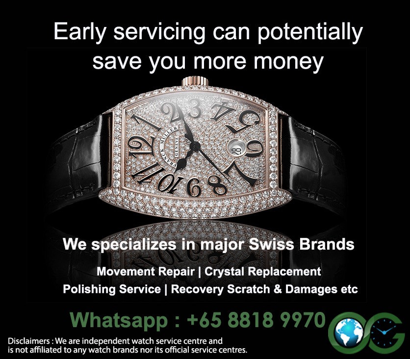 Franck Muller Watch Repair FM Service Service Battery Change