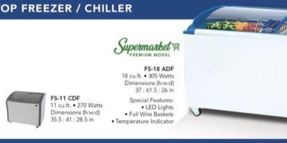 Fujidenzo Curved Glass Chest Freezer Tv Home Appliances Kitchen Appliances Refrigerators And Freezers On Carousell