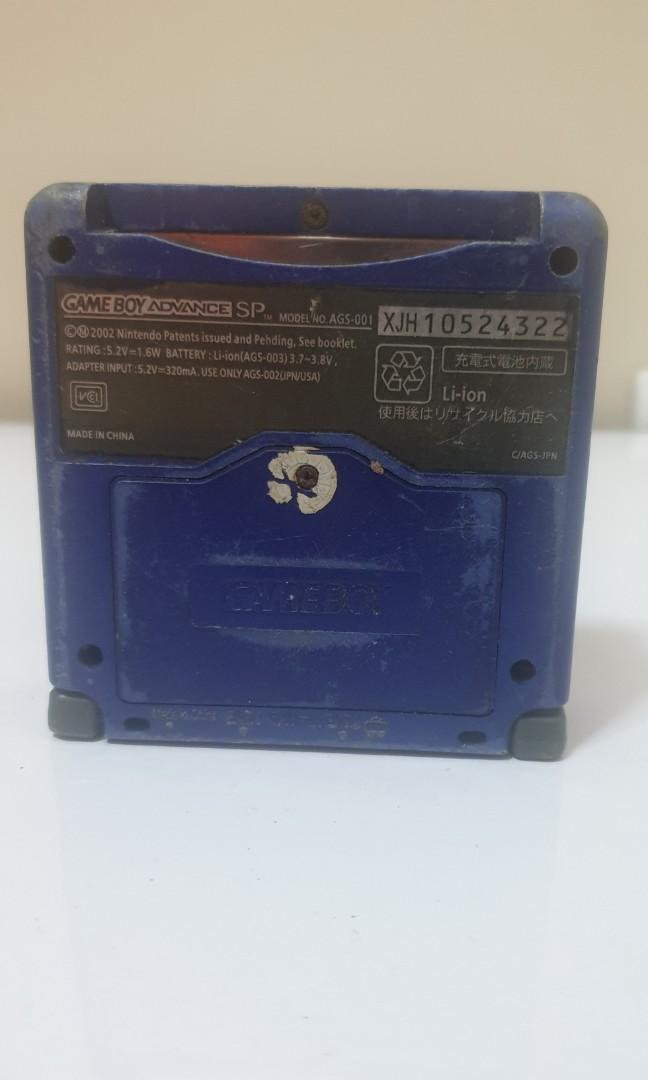 Gameboy Sp Ags-001 (Nintendo) (Category: Nintendo) located in Quezon City. Submitted by itemsforadoption (Listing ID 1074173689, Image 2). Description: Rfs: Its still quarantine and I'm decluttering a lot of my purchases. Been impulse buying a lot. In a way I'm buying and selling Selling this for parts, does not turn on or charge. I don't have the technical knowledge to fix or figure out whats wrong. So I'm just selling this Ps: I have over 100+ 