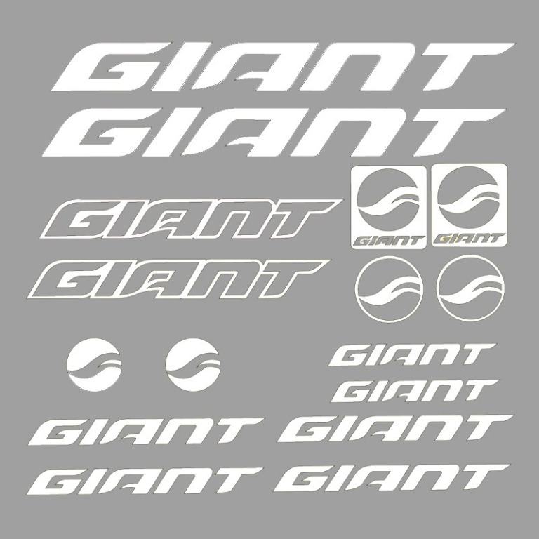 GIANT Decal Sticker, Sports Equipment, Bicycles & Parts, Parts
