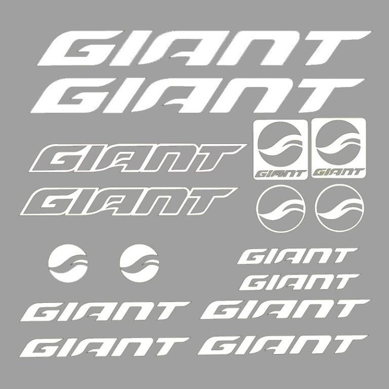 giant bike stickers decals