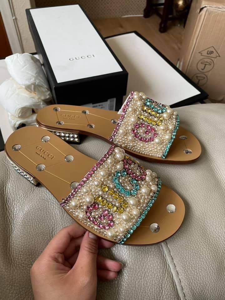 Gucci hot sale lupe sandals