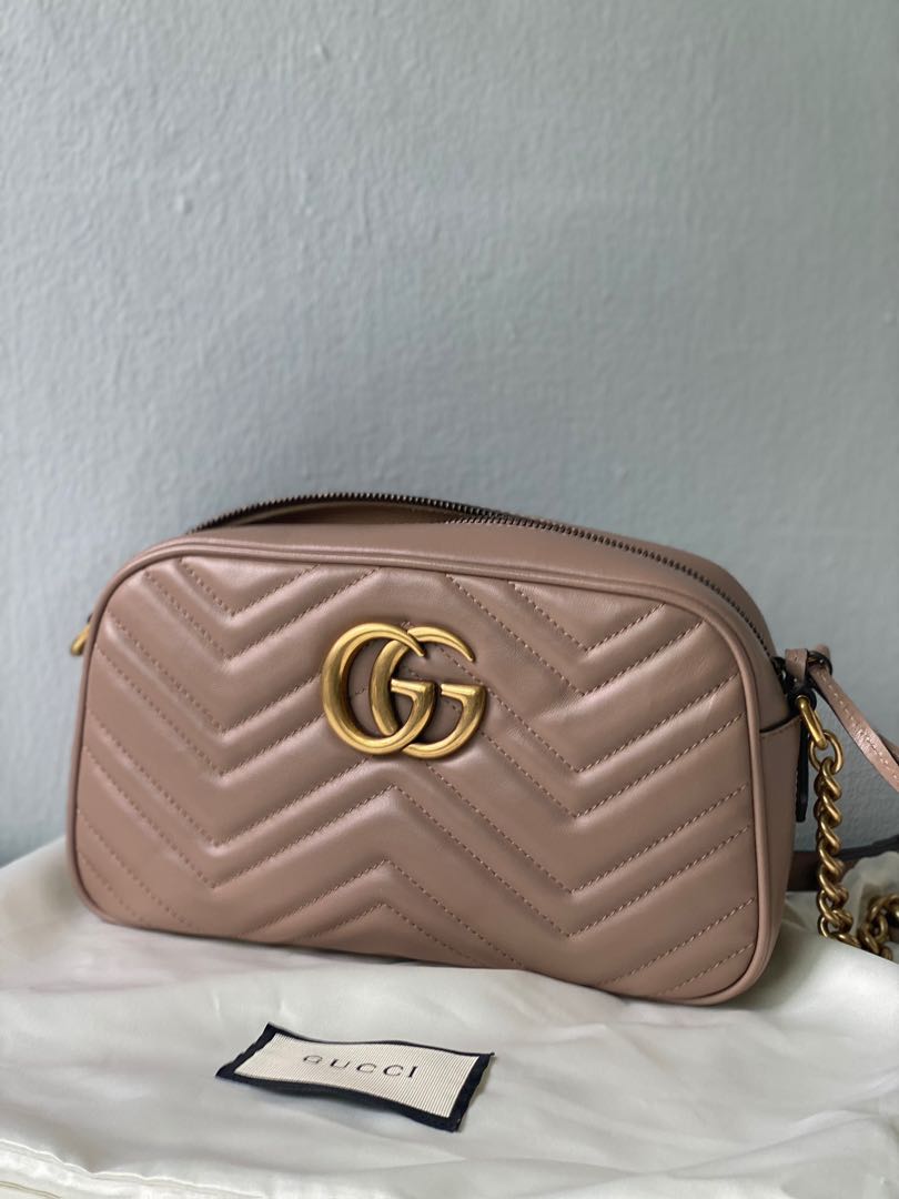 Gucci Marmont 24cm Camera Shoulder Sling Bag Luxury Bags Wallets on Carousell